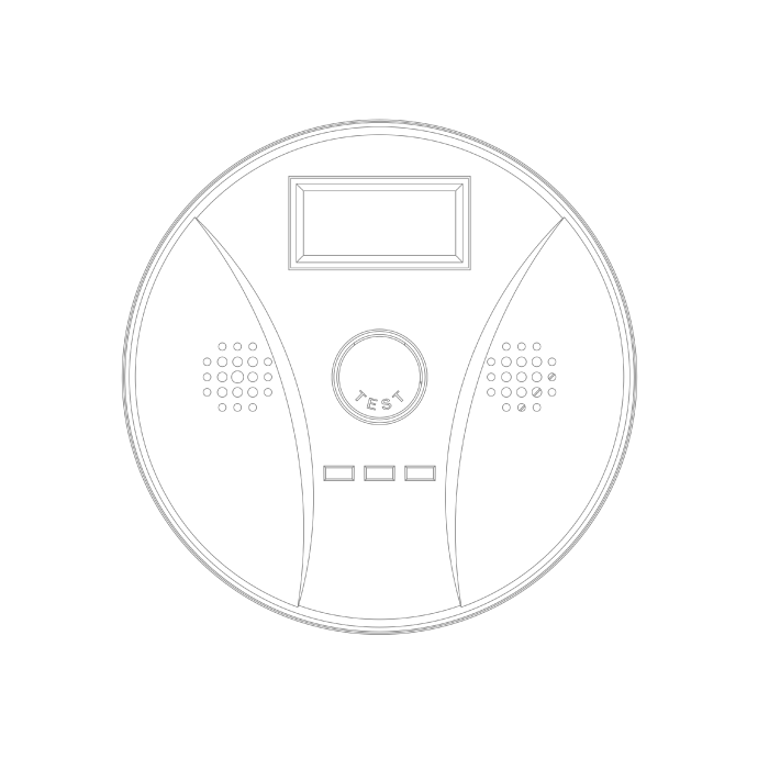 Tvana gāzes sensors LP10-1 3 gadi (6 gab.)