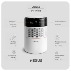 Gaisa mitrinātājs Adolus NEXUS + Filtrs