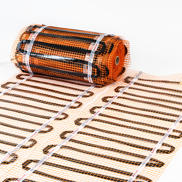 Elektriski apsildāms grīdas paklājs - režģis Warmset Black 85 W (85-2.5)