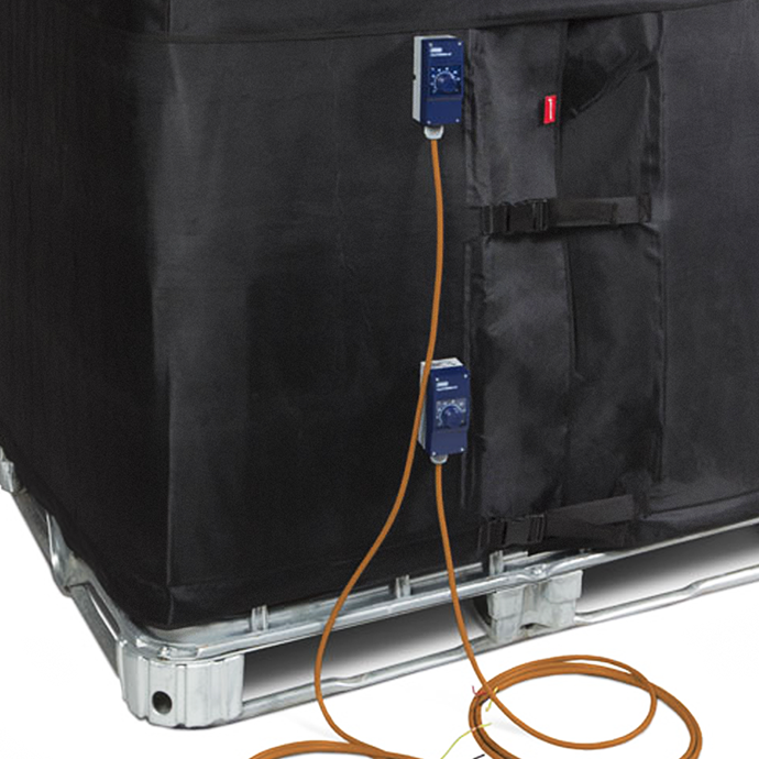 IBC konteineru sildītājs Warmset D40xH120 cm 0-80℃ 4