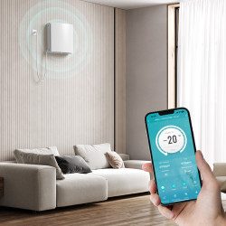 Mini rekuperators Adolus AD - L50C - W un CO2 sensoru un Wi-Fi 5 Mini rekuperators Adolus AD - L50C - W un CO2 sensoru un Wi-Fi 5