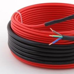 Grīdas apsildes elektriskais kabelis HEATUM 12 W/m - 44 m