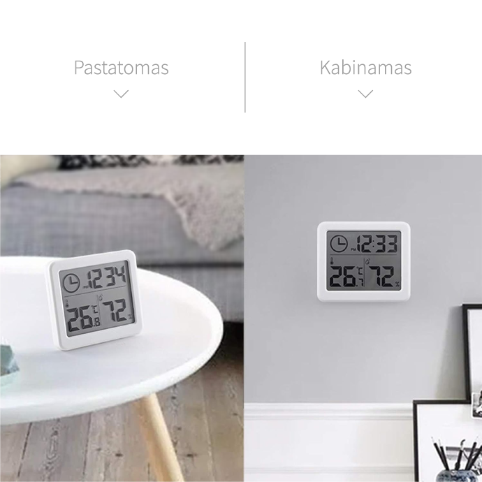 Higrometrs gaisa mitruma mērīšanai HT650X