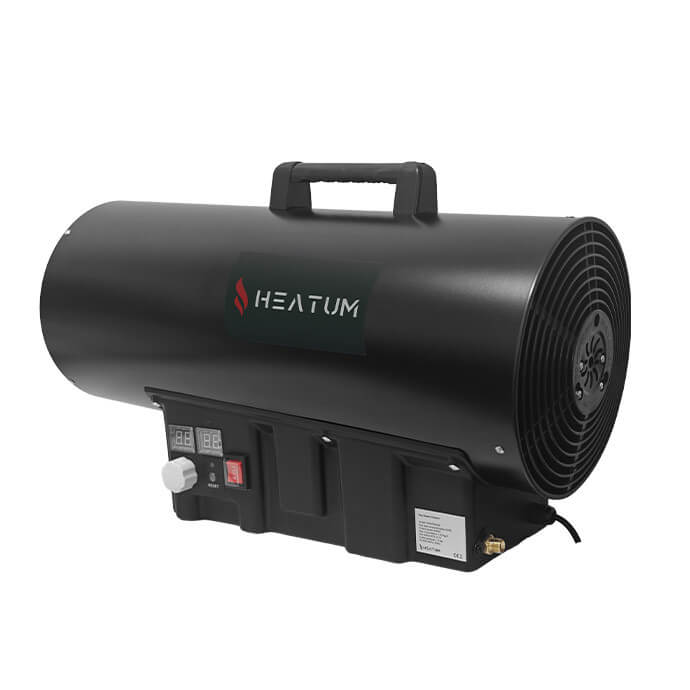 Gāzes sildītājs ar termostatu Heatums H65AT-BLAZE, 65 kW 2