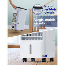 Mobilais gaisa dzesētājs ADOLUS FROSTY FLOW A360+ (2 gab.) 7