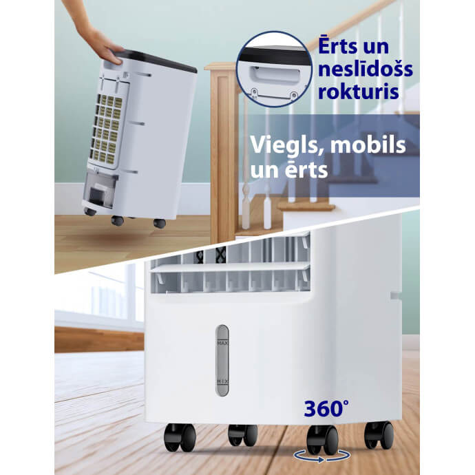 Mobilais gaisa dzesētājs ADOLUS FROSTY FLOW A360+ (2 gab.) 7
