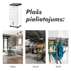 Mobilais gaisa dzesētājs ADOLUS FROSTY FLOW A360+ (2 gab.) 4