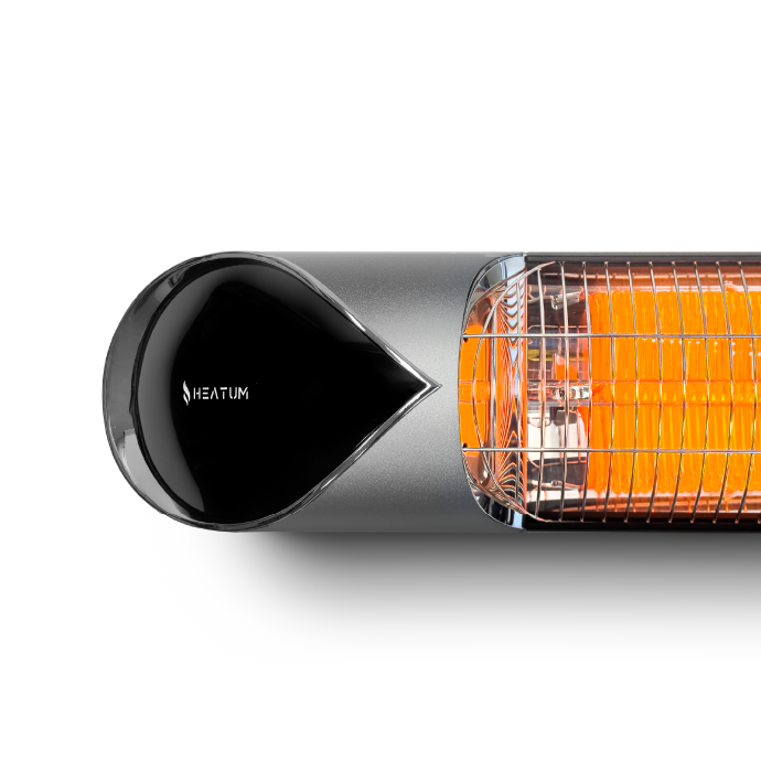 Infrasarkanais sildītājs Heatum CORE H2000R Silver