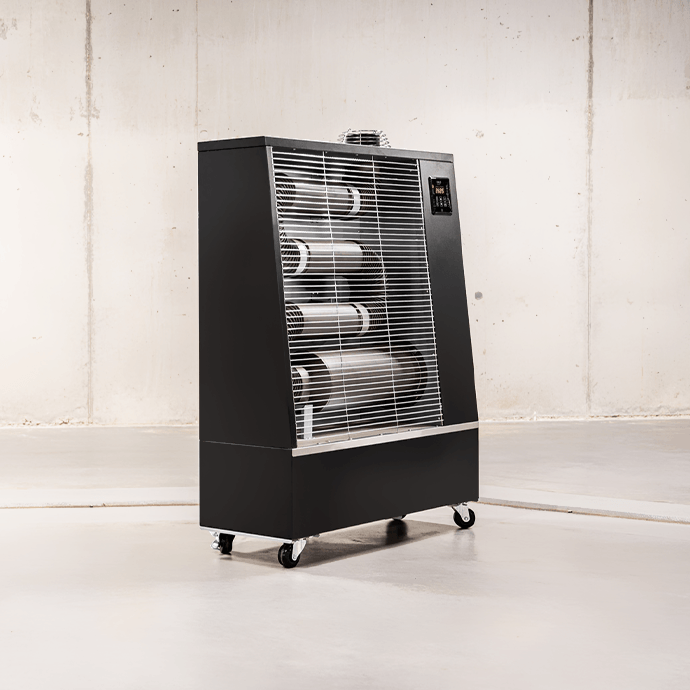 HEATUM dīzeļdegvielas infrasarkanais sildītājs 20 kW ar Wi-Fi 12
