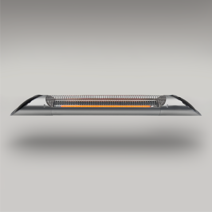 Infrasarkanais sildītājs Heatum CORE H2000R Silver