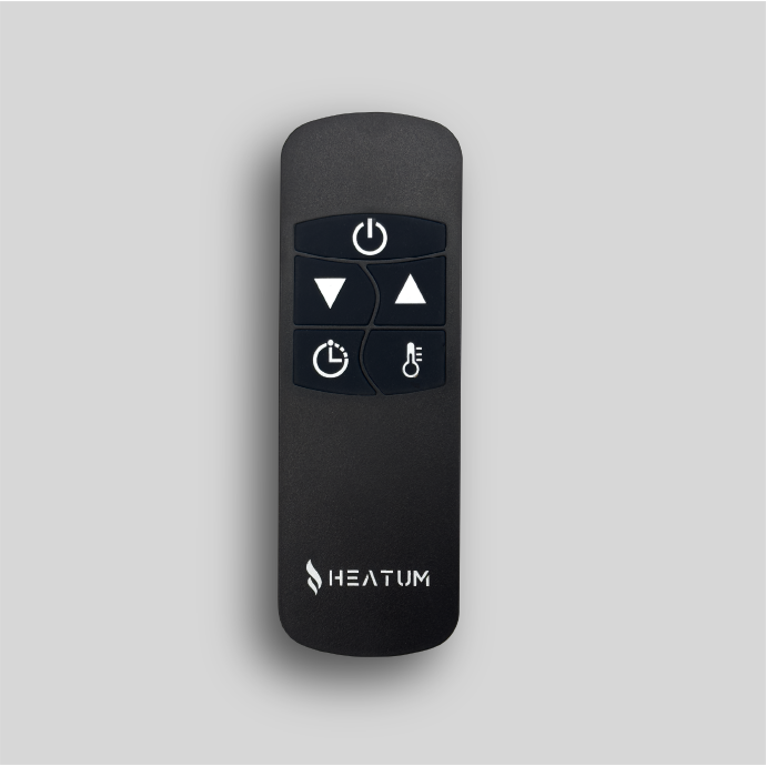 Infrasarkanais sildītājs Heatum CORE H2000R Silver