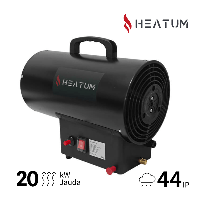 Gāzes sildītājs Heatum H20-BLAZE, 20 kW 1