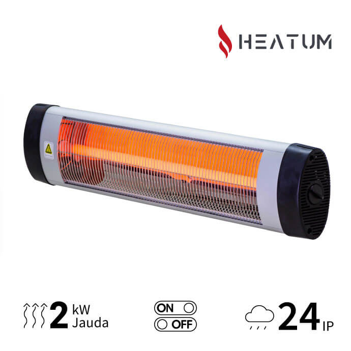 Infrasarkanais sildītājs Heatum H2000 OPTIM 1