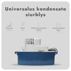 Universāls ūdens kondensāta...